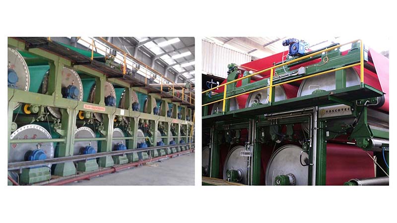01. Dryer Fabrics are used in the drying section of paper machines